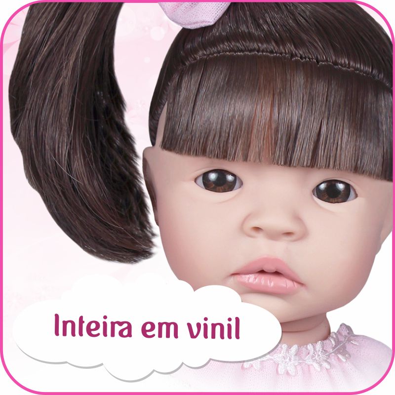 Foto Coleção Doll Realist Small Com Cabelo 